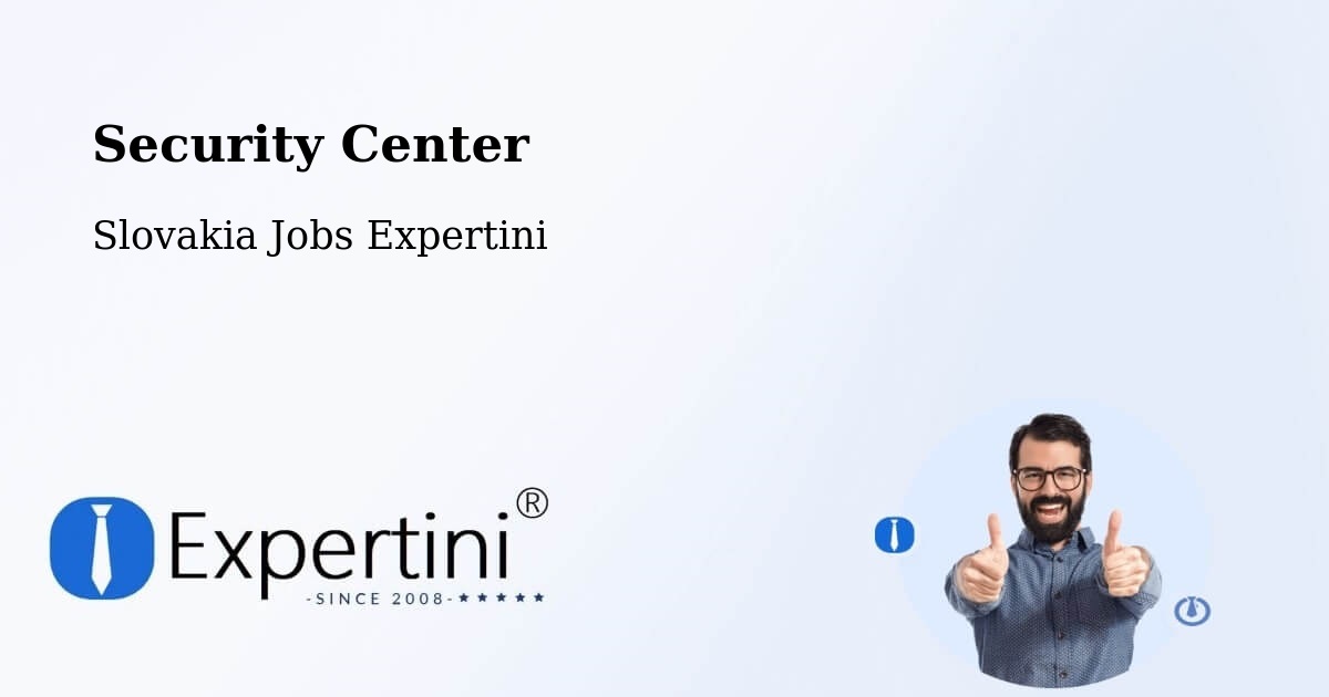Security & Compliance – Terchová - Slovakia Jobs Expertini